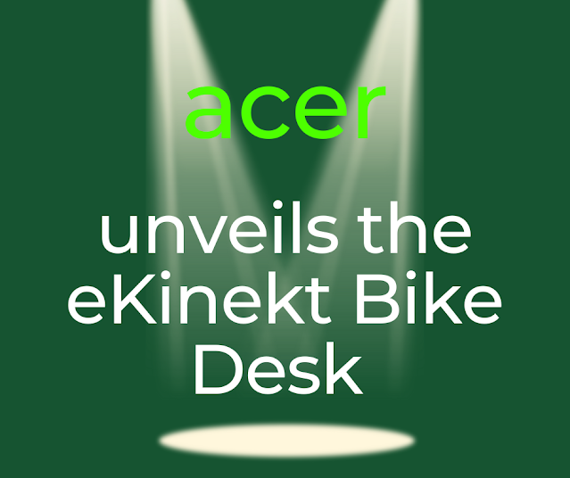 Acer Unveils the eKinekt Bike Desk to Empower Active and Sustainable Lifestyles