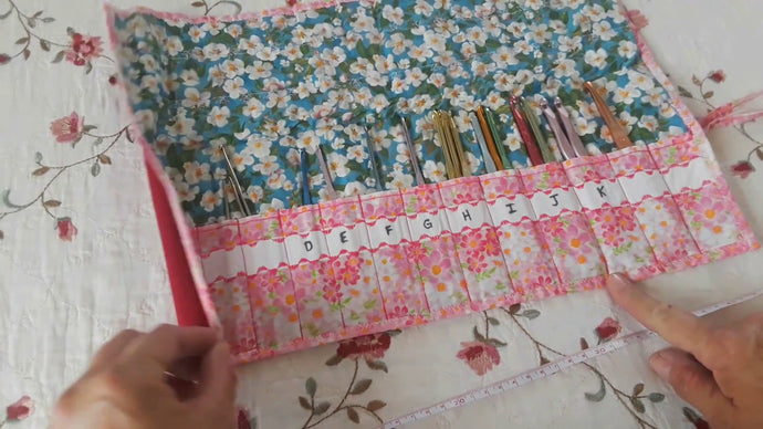 Crochet Hook Organizer-How I Made it Fast! (and not quite as nice) by sweetpetalstitchery (3 years ago)