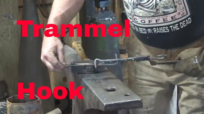 Trammel hook for campfire cooking tripod by Black Bear Forge (2 years ago)