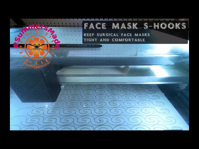 Watch how we make the S-Hooks for Surgical Masks -