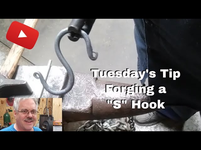 Now lets use all the previous tips to make a S hook