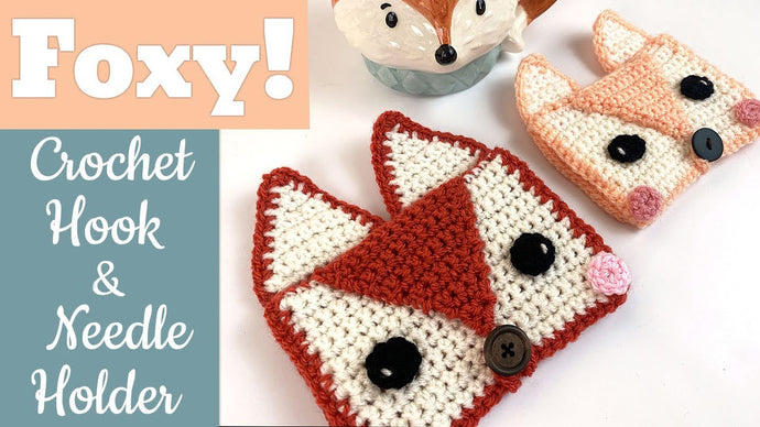 Crochet Hook Holder Tutorial | Crochet Fox Needle Case [Beginner Friendly] by Play Hooky with Me (8 months ago)