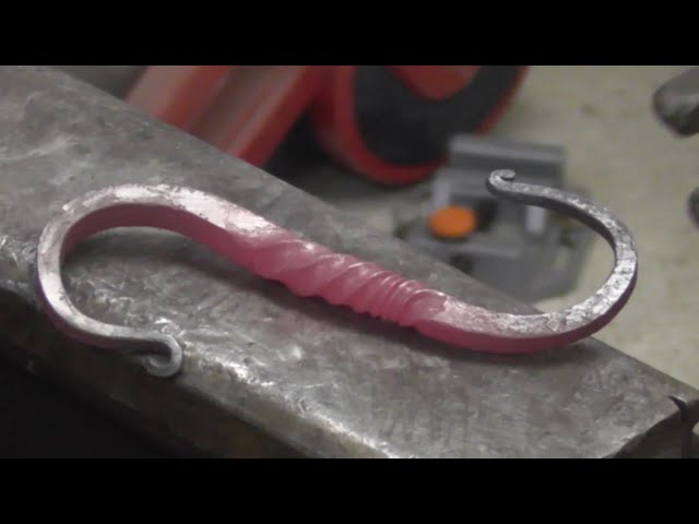 My first S hook, I needed one for a camping trip! Now I need to make lots more to get better at them.