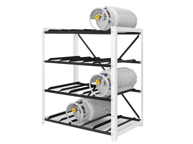 Scenic Horizontal Propane Tank