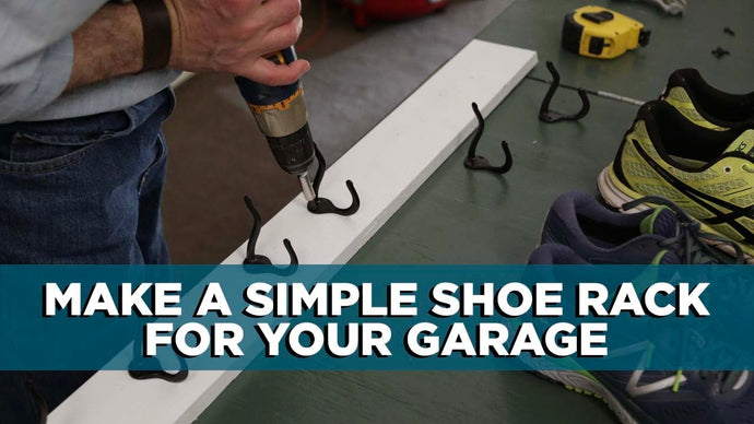 A DIY Shoe Rack for Your Garage or Mud Room by Today's Homeowner with Danny Lipford (1 year ago)