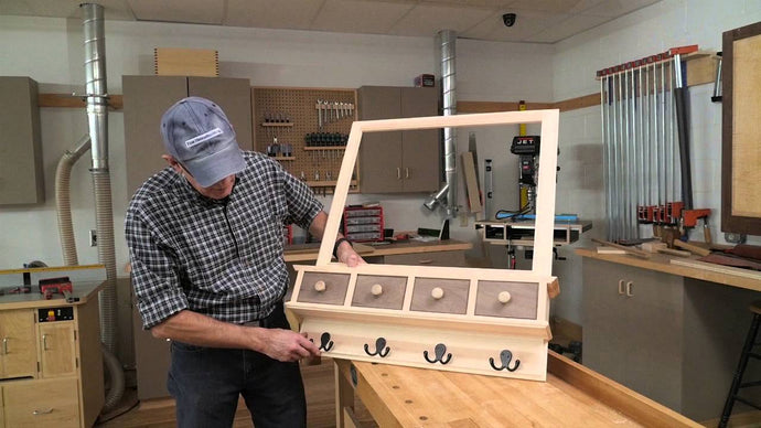 Project Preview Tim's Wall Organizer by Woodcraft Magazine (5 years ago)