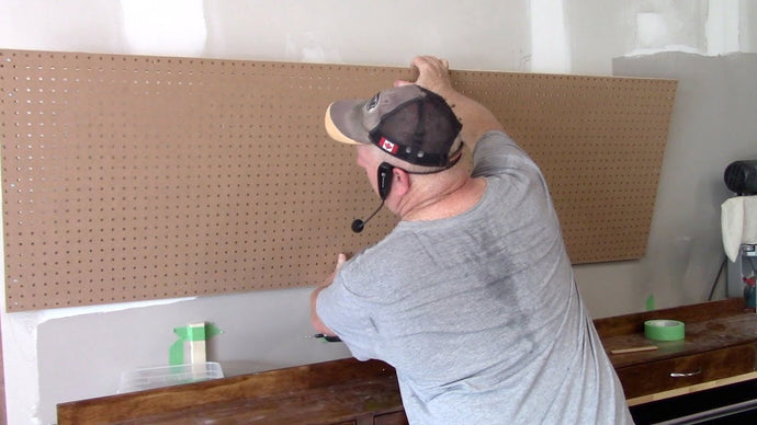 How To Make A Pegboard Tool Shelf by Rob's Garage Woodworking (8 months ago)