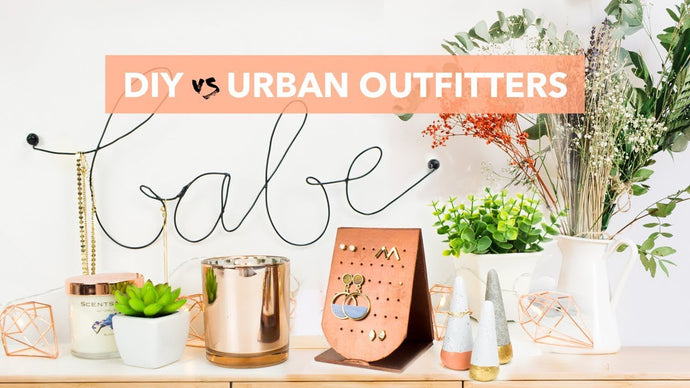 DIY vs URBAN OUTFITTERS! CHEAP Jewelry Organizer Ideas 💍 💎 Wall Hook, Earring & Ring Holder! by Lily Rose (3 years ago)