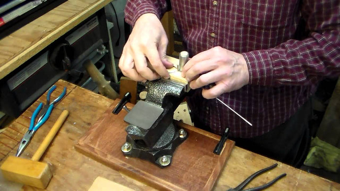 A quick tutorial on how to fabricate your own S hooks from wire coat hangers.