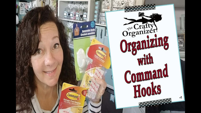 Organizing with Command Hooks | Genius Ideas! by The Crafty Organizer (1 month ago)