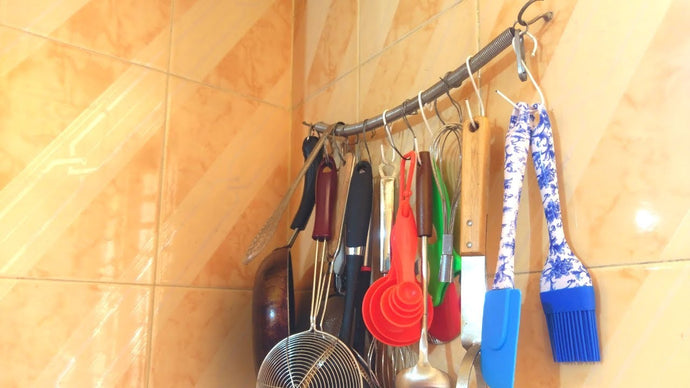 DIY kitchen Hanger with 'S' Hook| How to make S hook for kitchen Organisation | Ideas to organise