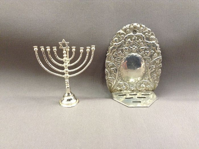 Trends Silver Wall Candle Holders