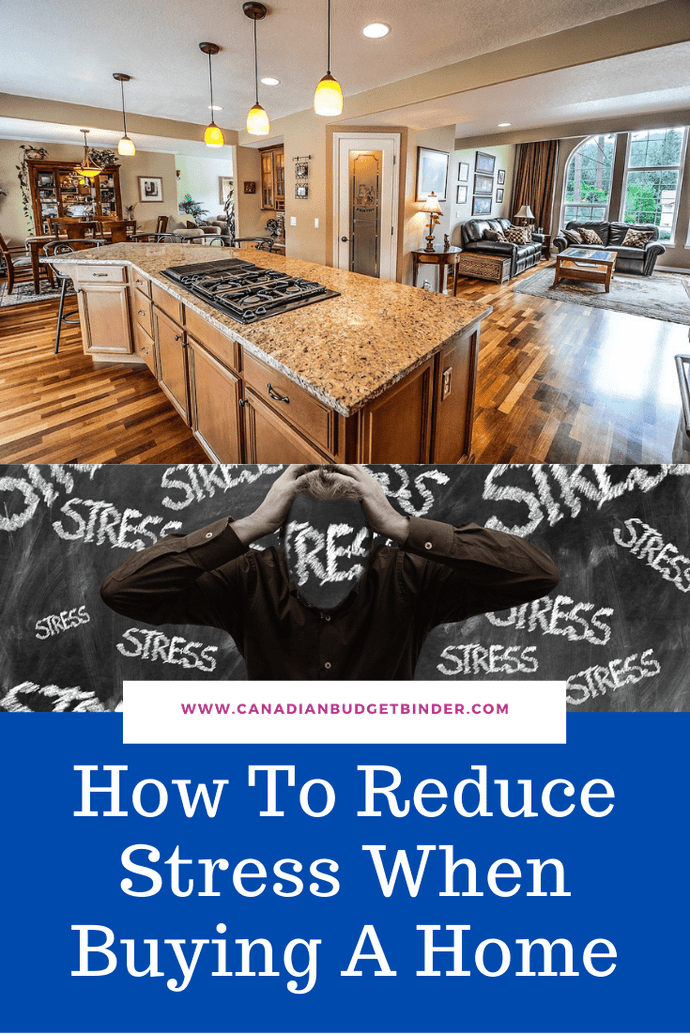Finding ways to reduce stress when heading into the real estate market will ease the buying proce