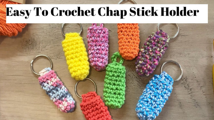 Easy Crochet Chap Stick Holder Free Tutorial by Pamela's Adoring Crochet (4 months ago)