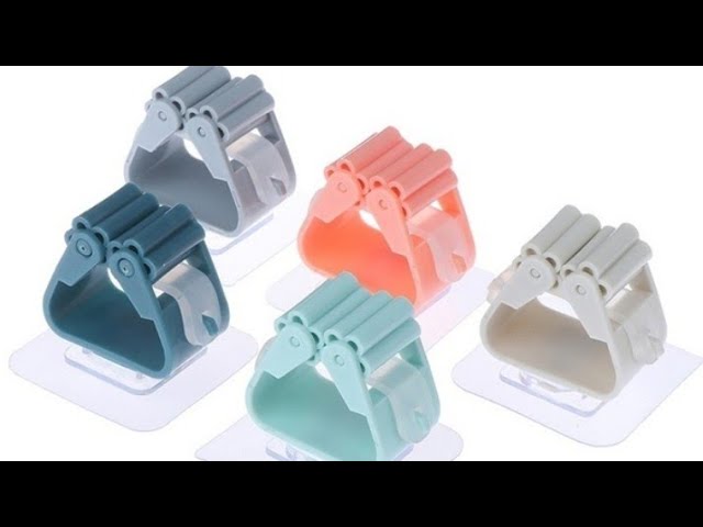 Mop Hook Broom Holder Wall Mounted Clip Home Kitchen Organizer by Bill's Kitchenware (1 year ago)