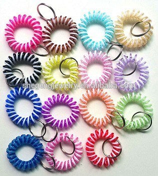 Good Looking Wrist Coil Key Chain