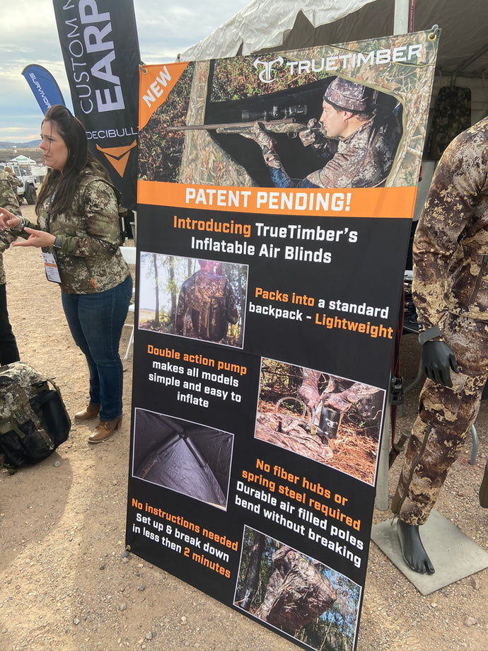 [SHOT Show 2020] TrueTimbers New Inflatable Hunting Blinds