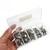100pcs Hooked Fishing Swivel Pin Snap Hook Fishing Connector Fishhook Lure Tackle Fish Accessories