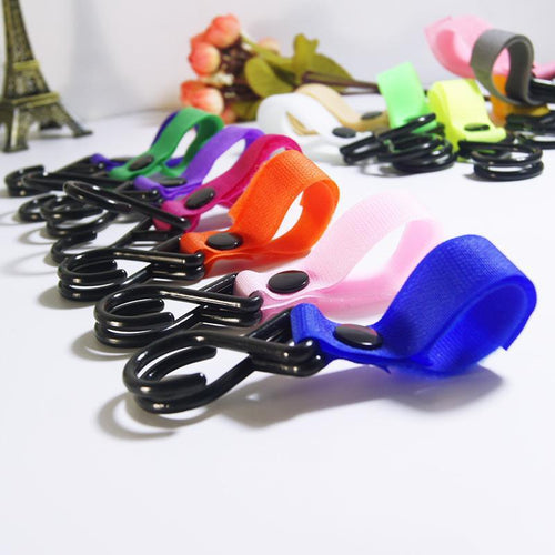 1Pc Plastic Magic Stick Baby Stroller Accessories Hook Pram Pushchair Hanger Hanging Baby Car