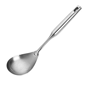 Betan 304 Stainless Steel,Dinner Spoon Serving Spoon, 12.5 Inch Premium Brushed Stainless Steel Large Serving Spoon Kitchen Tool with Good Grip Ergonomic Handle, Silver