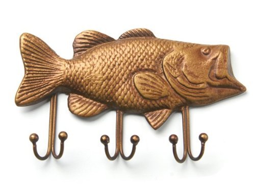 Bass Fish Key Holder, Fish Key Hook