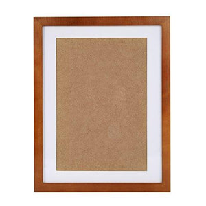12X15 Brown Picture Frames Made To Display Picture 8X11 With Mat Or 11X14 Without Mat, Wall Mounting Material Included