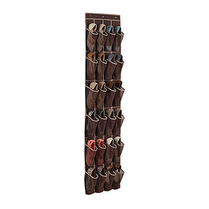 Give Gift 24 Pocket - Over Door Shoe Organizer Hanging Storage Holder Rack Use for Shoes Closet Accessory