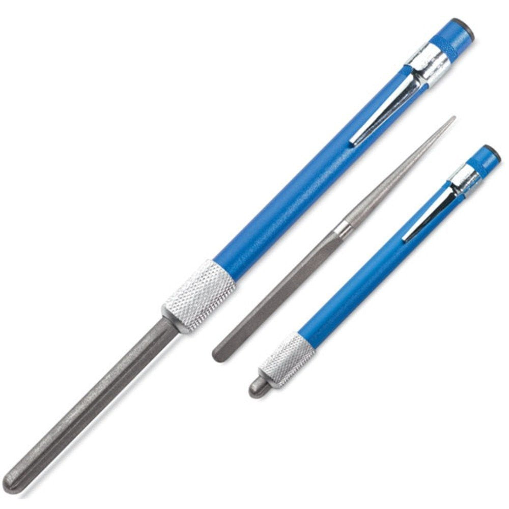 Shopline Knife Sharpener, Portable Retractable Diamond Knife Sharpening Steel Rod for Kitchen Outdoor Better Grit