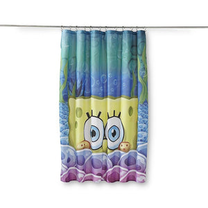 Spongebob Fabric Shower Curtain