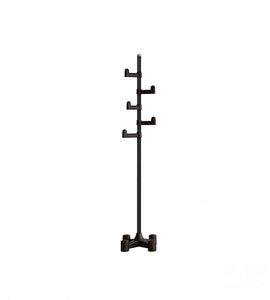 LivingStar Premium Coat Rack & Stand Hanger: modern design, easy to assemble, vertically adjustable hooks, durable body and base. Ample rooms to put heavy coats & clothes.Easily move around. Black