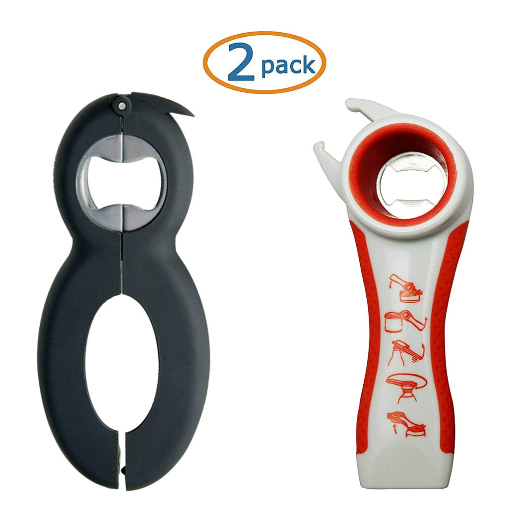 Bottle Can and Jar Opener Multi Kitchen Tool Bundle Rheumatoid Arthritis Products Aids Twister Grip Lid Seal Remover Lid Twist Off For Arthritic Hands Kitchen Gadgets and Tools Set