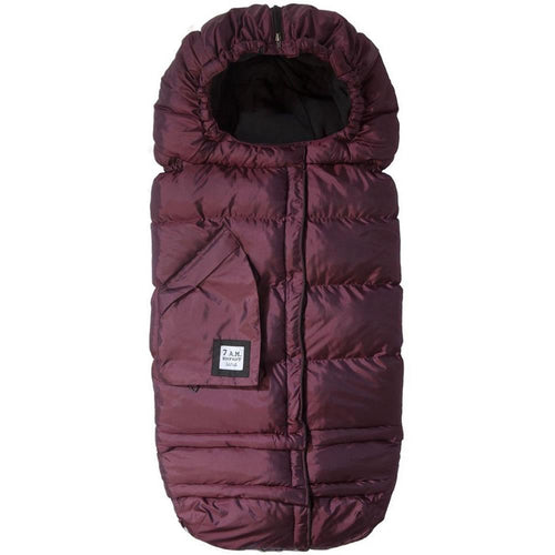 7 A.M. Enfant Blanket Evolution With WarmMuffs Stroller Gloves, Metallic Plum/Metallic Plus