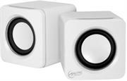 Arctic S111M-Mobile Mini Sound-System - Rechargeable battery with 12-hour play time , 3.5mm standard audio connection, Output (RMS) : 2x 2W- White, Retail Box , 6 months Limited Warranty