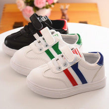 2018 European all seasons breathable children casual shoes unisex pure new brand kids sneakers Hook&Loop baby boys girls shoes