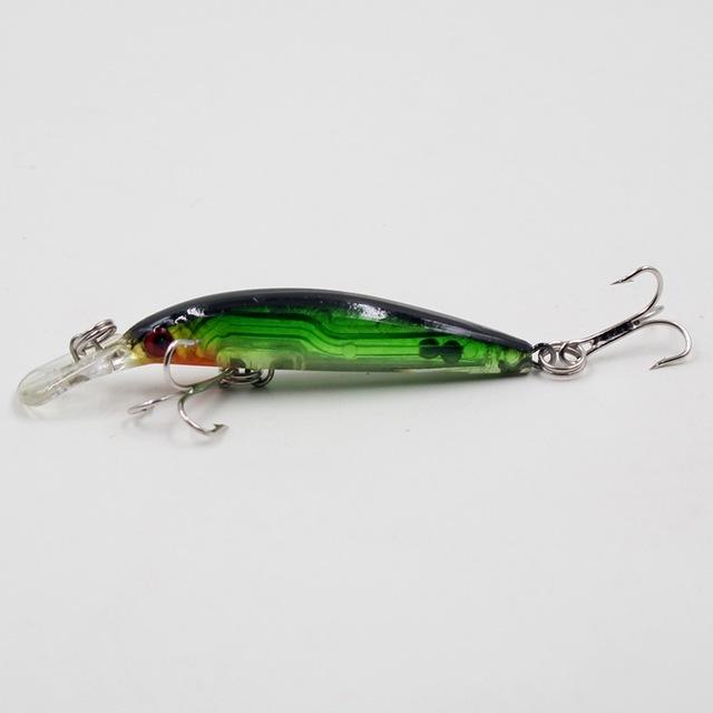 1pcs 8cm 4g Professional Minnow Hard Lure For Sea Carp Fly Fishing Spinner Bait Accessories Hooks Tool Wobblers Fish Sport lures