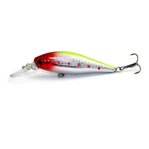 9cm 10g 10pcs/ Lot  Kinds of Fishing Lures Crankbaits Hooks Minnow Baits Tackle Metal Hook Fishing Accessories #EW