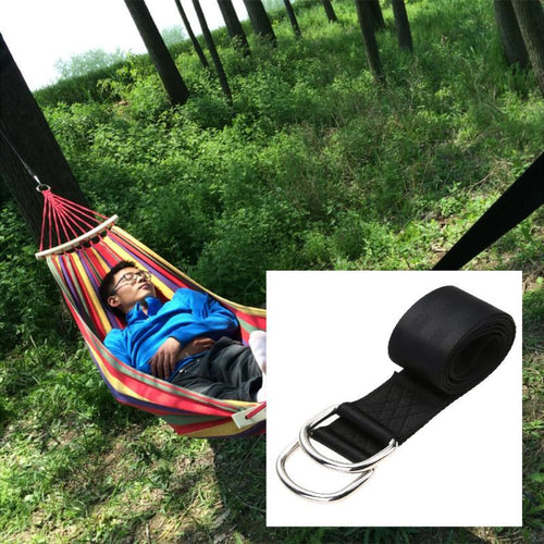 2pcs Bandage Belt Hammock Tree Straps Hanging Straps Rope+2pcs Hook Camping Hiking Hammock Hanging Belt Hammock Strap Ropes New