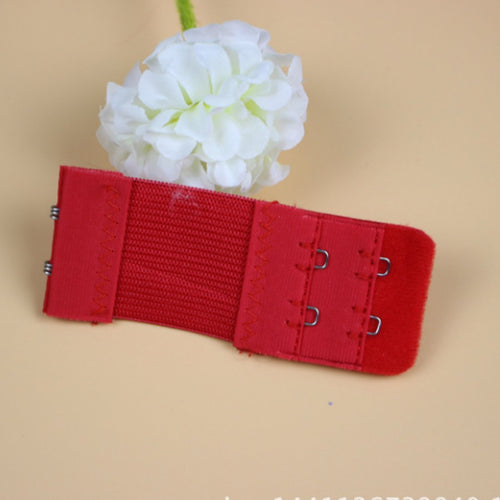 1PC 3 Colors Women Bra Strap Extender 2 Rows 2 Hooks Bra Extenders Clasp Strap Underwear Sewing Accessories