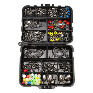 Fishing Tackle Boxes Fishing Accessories Hooks Swivels Lead Fishing Sinker With Ring Carp Fishing Tackle Boxes